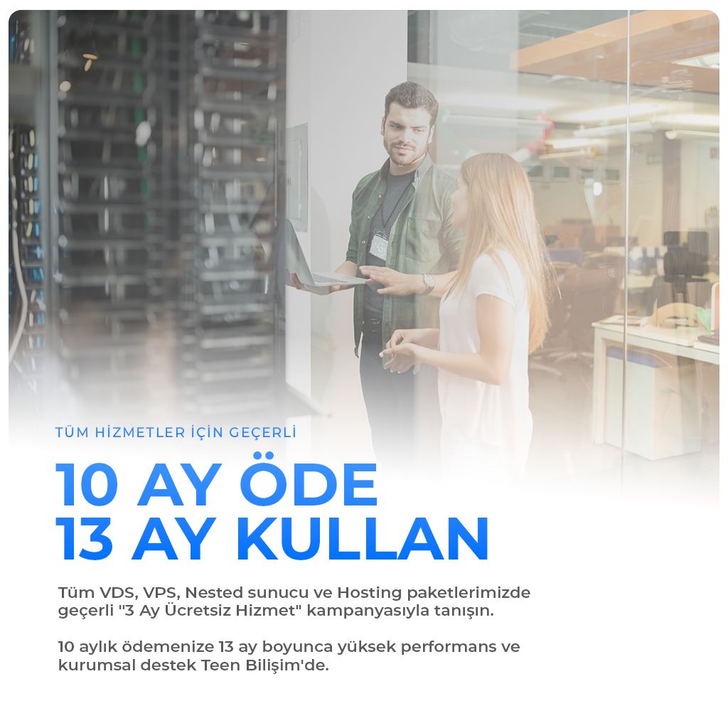 10 AY ÖDE 13 AY KULLAN