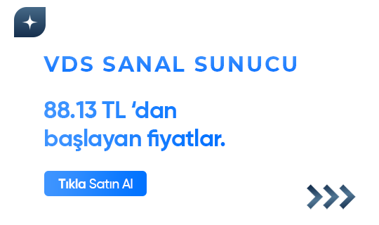 VDS Sanal Sunucu